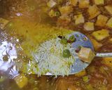 A picture of step 7 of Chicken Chunks Green Peas Rice or Tahiri 😋.