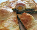 Foto del passaggio 4 della ricetta Torta salata con ricotta e spinaci 🥧