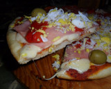 Foto del paso 18 de la receta: Pizza de muzzarella y aceitunas