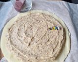 A picture of step 4 of Traditional Frangipane Galette.