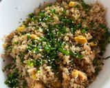 A picture of step 8 of Arroz chaufa.