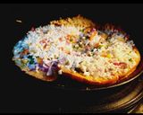 A picture of step 6 of Peri Peri cheese loaf.