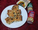 A picture of step 5 of Focaccia Bread.