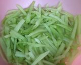 Foto langkah ke 1 dari resep 🥗 Oseng Labu Siam Pete (Waluh Jipang).