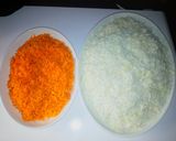 A picture of step 1 of Creamy coleslaw.