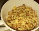 A picture of step 2 of Walnuts almonds halwa.