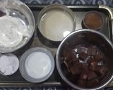 A picture of step 5 of Carmel chocolate fudge.