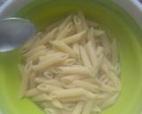 A picture of step 2 of Vegetable pasta.