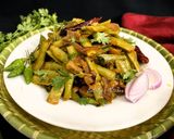 A picture of step 6 of Cluster Beans Curry - Andhra Style.