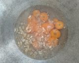 Foto langkah ke 3 dari resep Ca bayam bakso ikan dan wortel.