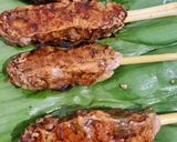 Foto langkah ke 4 dari resep Sate Buntel Daging Sapi.