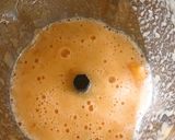 A picture of step 2 of Musk melon lassi.
