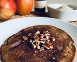 A picture of step 3 of Apple Oat Pancakes!! 🍎🥞.