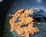 A picture of step 6 of Punjabi chawla/ lobia masala curry.