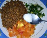 A picture of step 2 of Kali Dal Chat.