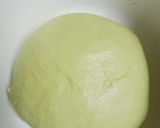 Foto langkah ke 2 dari resep Roti sobek pandan keju 🍃.