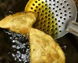 A picture of step 4 of Chatpata Masala Samosa.