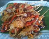 Foto langkah ke 6 dari resep Udang bakar saous asam manis.