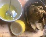 Une image de l'étape 6 de 🍋🪵🌳ARTICHAUD & SA 🧂🍃VINAIGRETTE 🎨🥣.