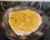 A picture of step 6 of Raw Papaya Paratha.