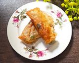 Foto langkah ke 5 dari resep Lumpia Tempe Ayam.