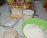 Foto langkah ke 1 dari resep Roti Sobek Tanpa Ulen Tanpa Telur Pakai Margarine.
