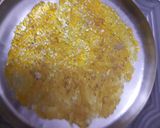 A picture of step 3 of Aam papad gulkand gilauri.