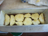 Up side down de anana