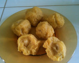 Foto del paso 3 de la receta: Bolitas de plátano pintón rellenas