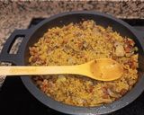 Foto del paso 5 de la receta: Arroz con jamón y champiñones