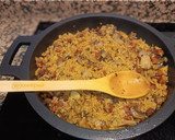 Foto del paso 5 de la receta: Arroz con jamón y champiñones