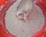 A picture of step 1 of Naan on tawa.