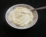 A picture of step 3 of Homemade garlic mayo.