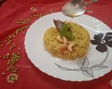 हरे मूंग का पुलाव (hare moong ka pulao recipe in Hindi) रेसिपी चरण 5 फोटो