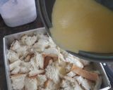 Foto langkah ke 3 dari resep Puding Roti Oreo Kukus.