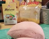 Foto langkah ke 3 dari resep Bakpao Ubi Gradasi.