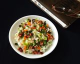 A picture of step 3 of Curd Poha.