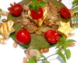 A picture of step 9 of Savory spinach pancake.