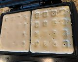 A picture of step 2 of Waffle Cake.