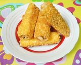 Foto langkah ke 6 dari resep Roti Tawar krispi piscok.