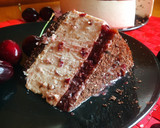 Foto del paso 6 de la receta: Cheesecake de cerezas saludable y sin horno
