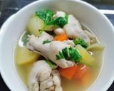 รูปขั้นตอนการทำที่ 6 ของ ซุปไก่มันฝรั่ง​