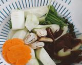 Hình bước làm 2 của món Lòng gà xào rau củ