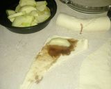 A picture of step 3 of Apple Cinnamon crescent rolls.