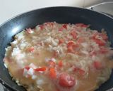 A picture of step 3 of Potato Cheese Omlette- Kids Snack Brunch.