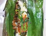 Foto langkah ke 16 dari resep Nasi Bakar Cumi Tempe.