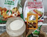 Foto langkah ke 1 dari resep Apem Kukus Tepung Beras.