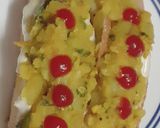 A picture of step 9 of Vada Pav Bruschetta 2 ways.