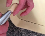 Foto del paso 5 de la receta: Cucuruchos rellenos de crema pastelera - especial año nuevo