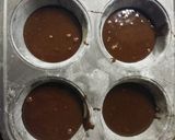 A picture of step 5 of Chocolate Lava Cakes.